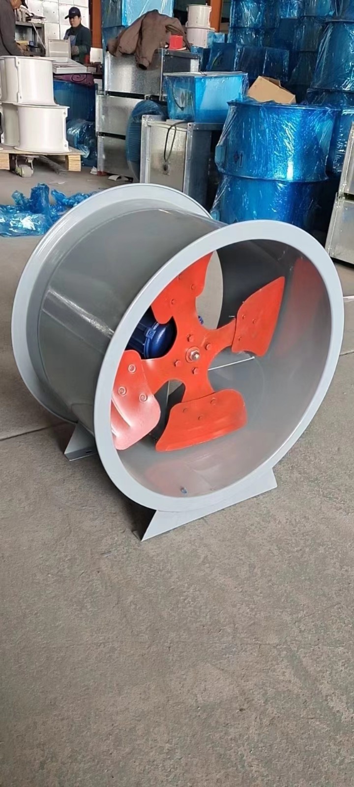 軸流風(fēng)機的原理