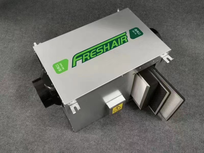 如何安裝單向流新風(fēng)機的排風(fēng)口